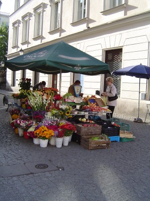 Prodavačky květin